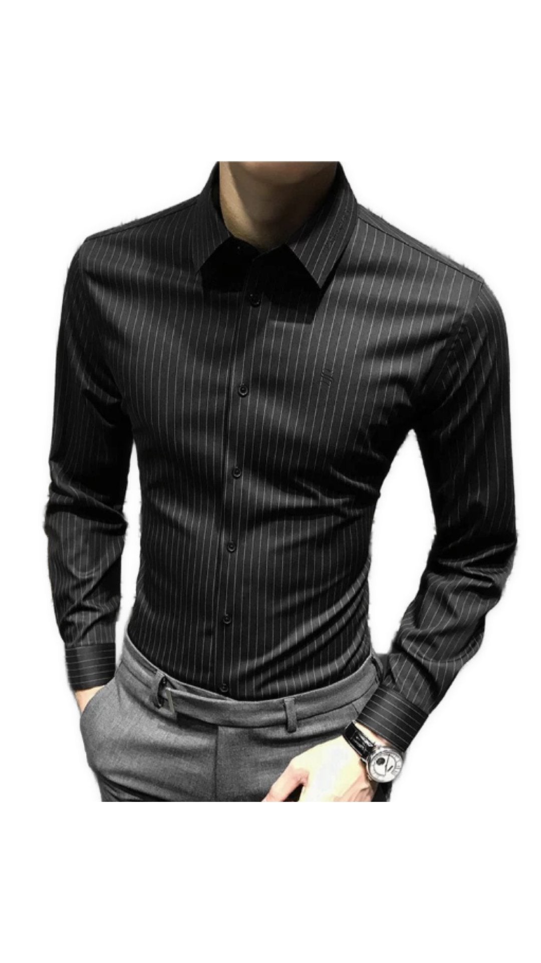Zapa - Long Sleeves Shirt for Men - Sarman Fashion - Wholesale Clothing Fashion Brand for Men from Canada