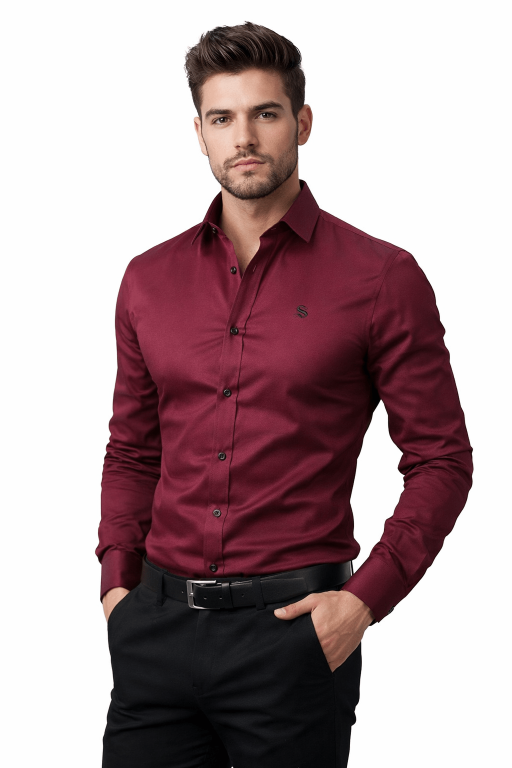 ZAR 33 - Long Sleeves Shirt for Men - Sarman Fashion - Wholesale Clothing Fashion Brand for Men from Canada