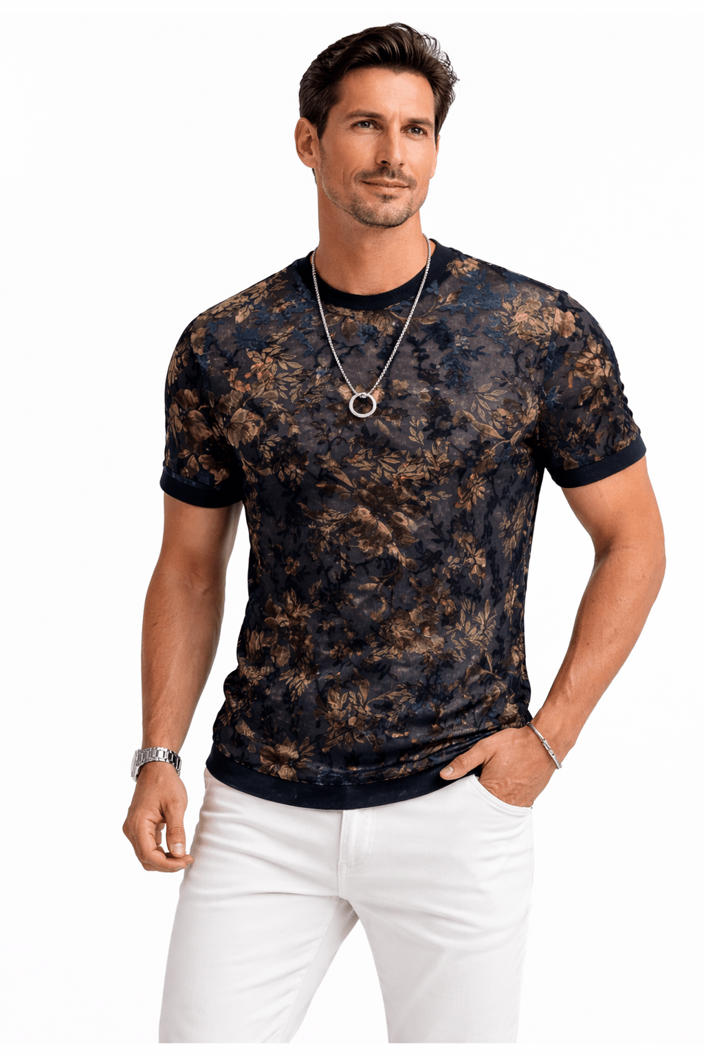 ZBNT 13 - T-Shirt for Men - Sarman Fashion - Wholesale Clothing Fashion Brand for Men from Canada