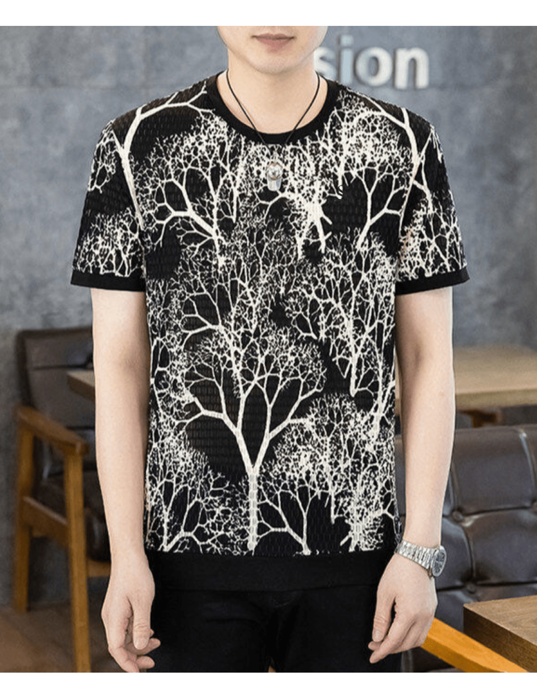 ZBNT 19 - T-Shirt for Men - Sarman Fashion - Wholesale Clothing Fashion Brand for Men from Canada