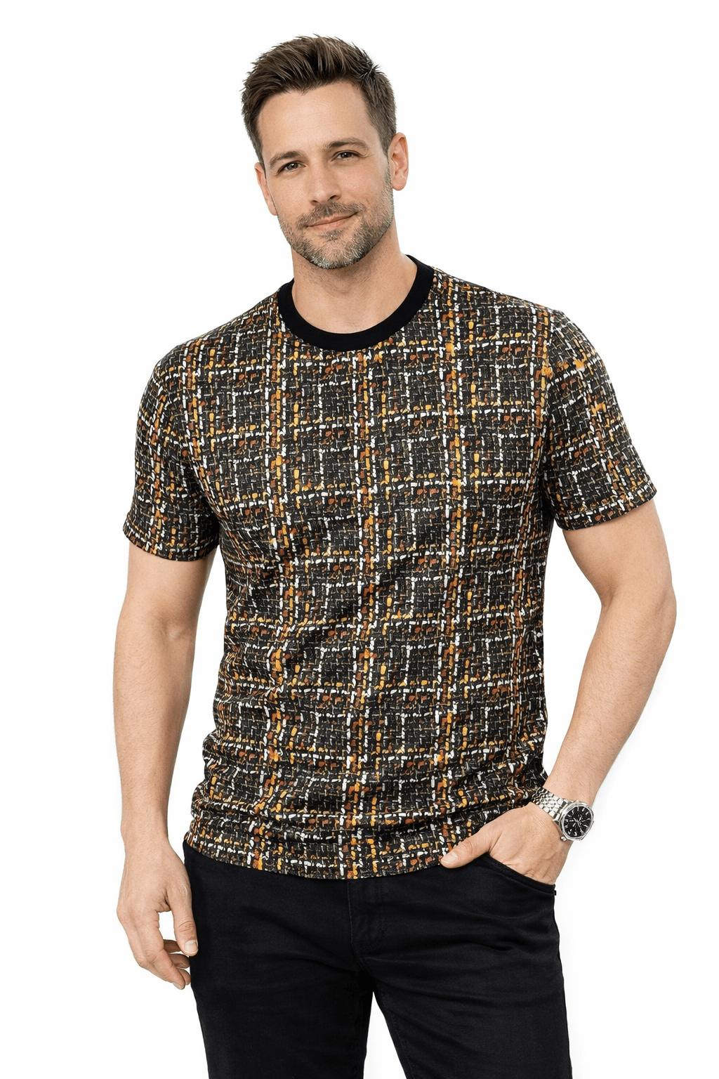 ZBNT 3 - T-Shirt for Men - Sarman Fashion - Wholesale Clothing Fashion Brand for Men from Canada