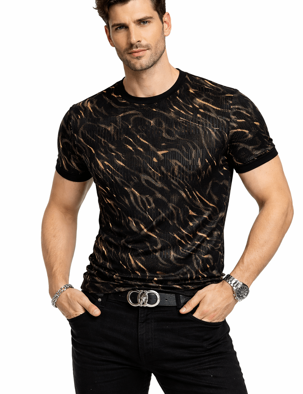 ZBNT 9 - T-Shirt for Men - Sarman Fashion - Wholesale Clothing Fashion Brand for Men from Canada