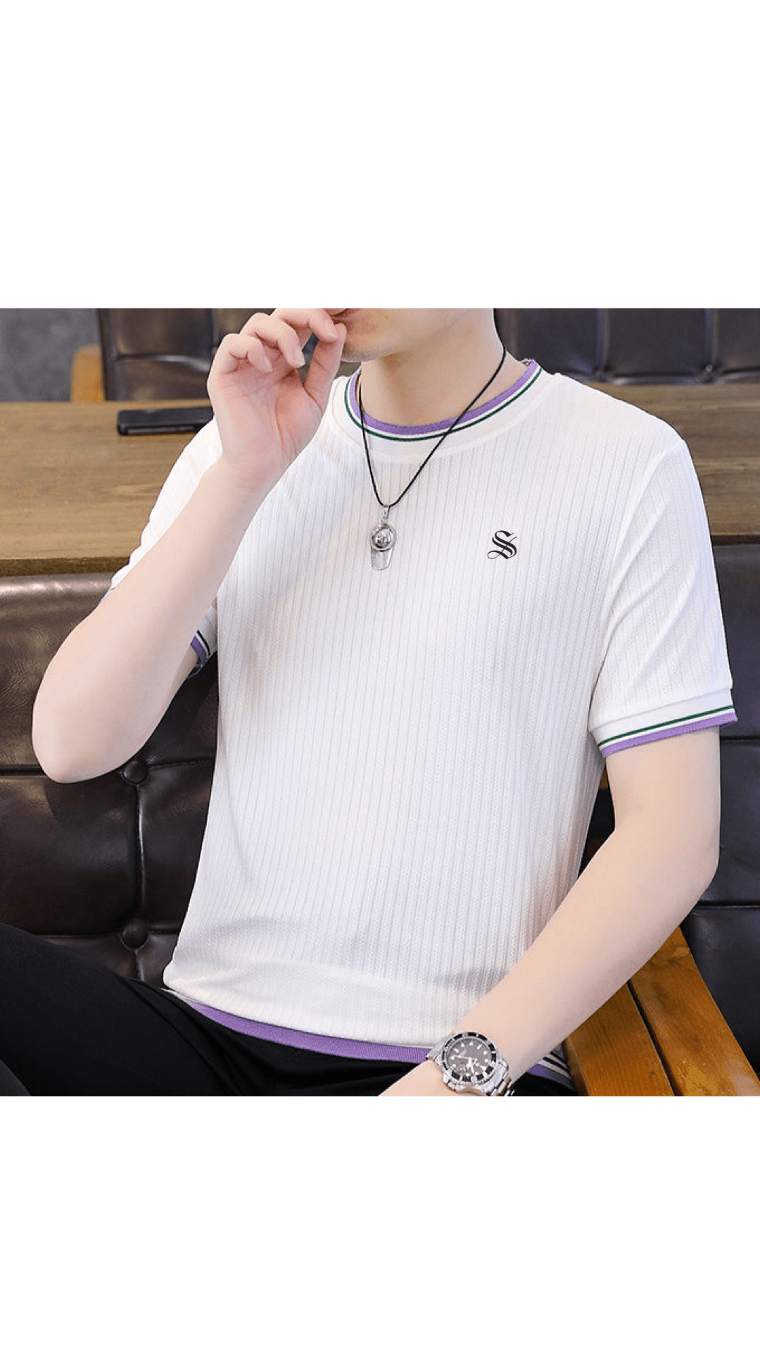 ZBNT - T-Shirt for Men - Sarman Fashion - Wholesale Clothing Fashion Brand for Men from Canada