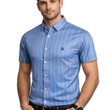 Zebra - Short Sleeves Shirt for Men - Sarman Fashion - Wholesale Clothing Fashion Brand for Men from Canada