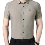 Ziakia - Short Sleeves Shirt for Men - Sarman Fashion - Wholesale Clothing Fashion Brand for Men from Canada