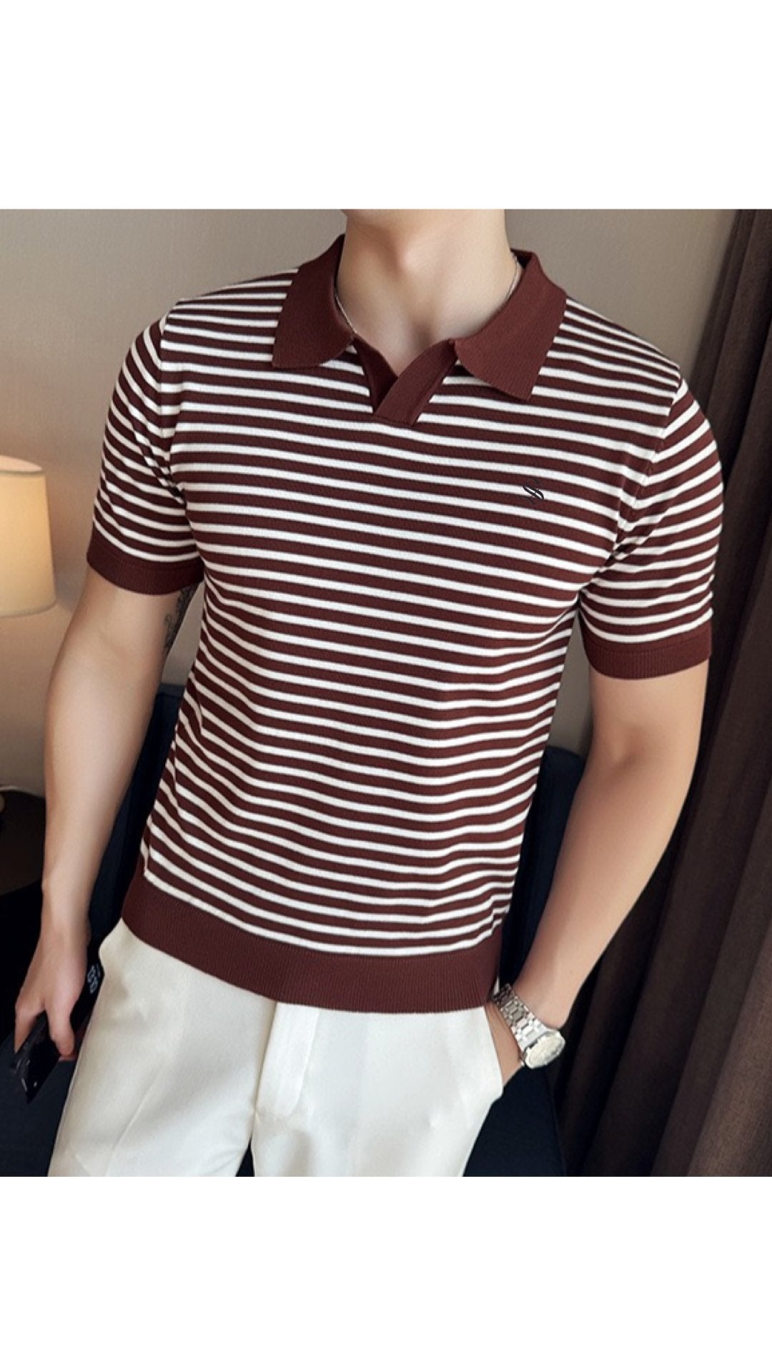 Zibozo - Polo Shirt for Men - Sarman Fashion - Wholesale Clothing Fashion Brand for Men from Canada