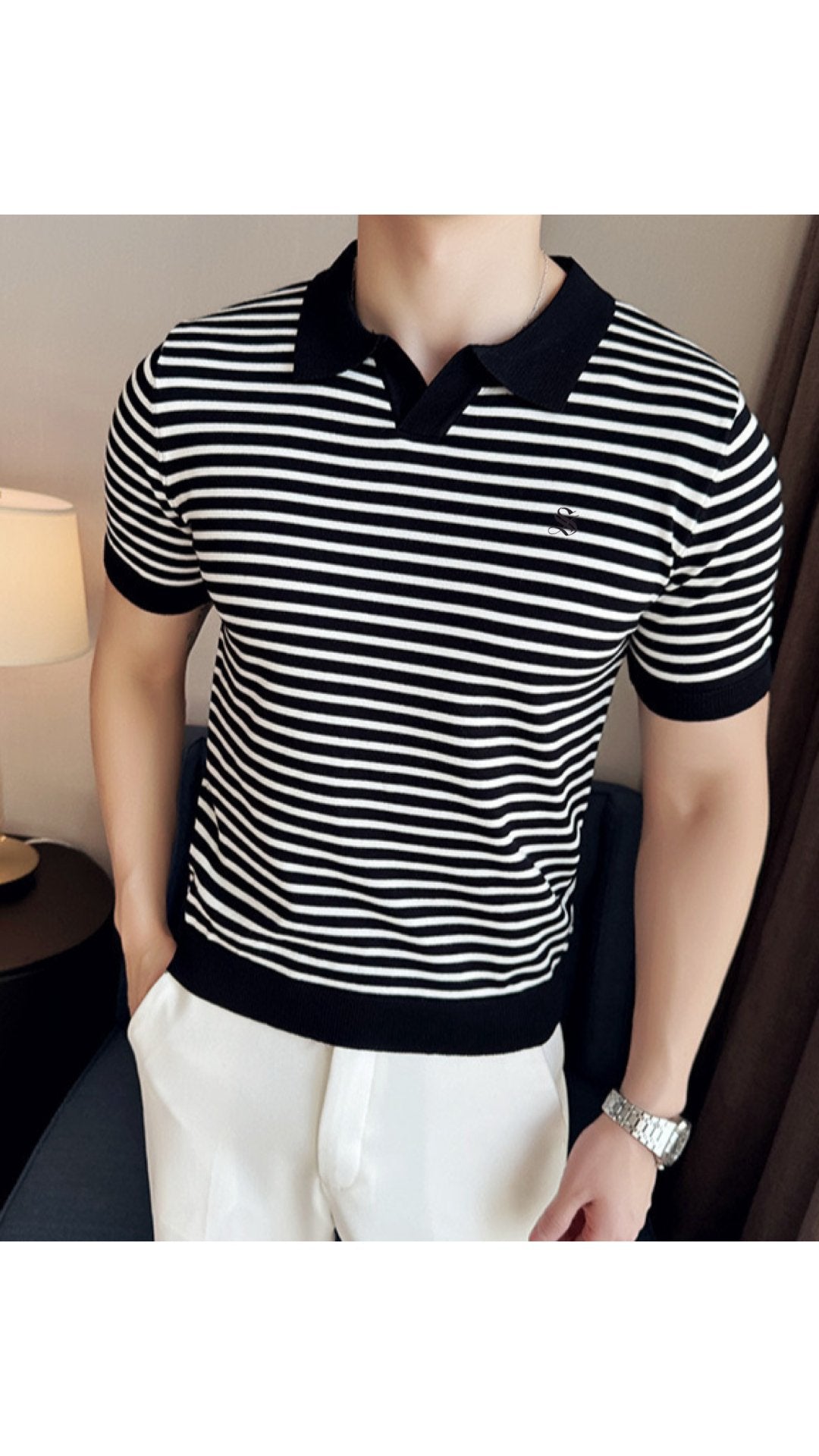 Zibozo - Polo Shirt for Men - Sarman Fashion - Wholesale Clothing Fashion Brand for Men from Canada