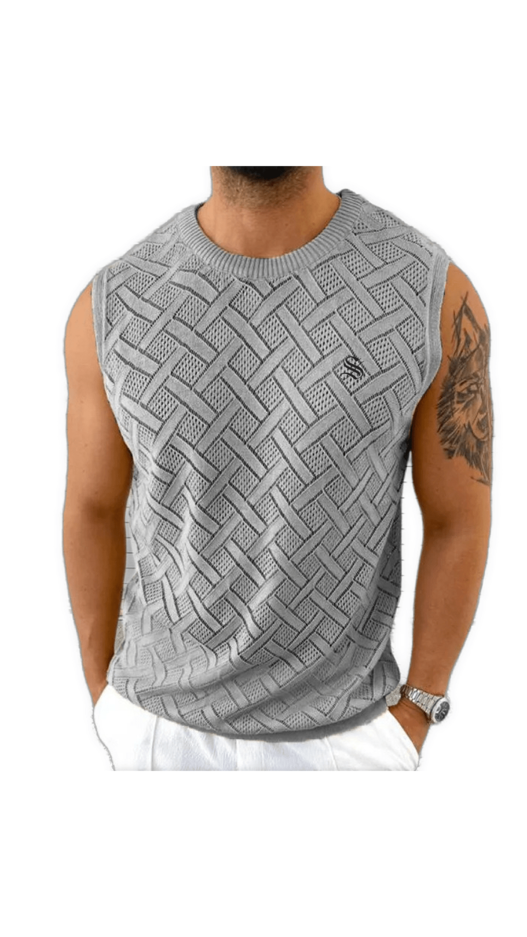 ZiGZaK - Tank Top for Men - Sarman Fashion - Wholesale Clothing Fashion Brand for Men from Canada
