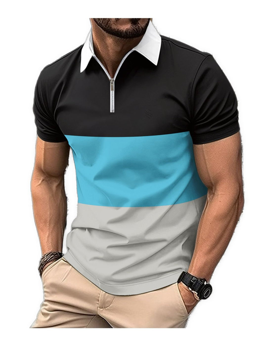 Zijik - Polo Shirt for Men - Sarman Fashion - Wholesale Clothing Fashion Brand for Men from Canada