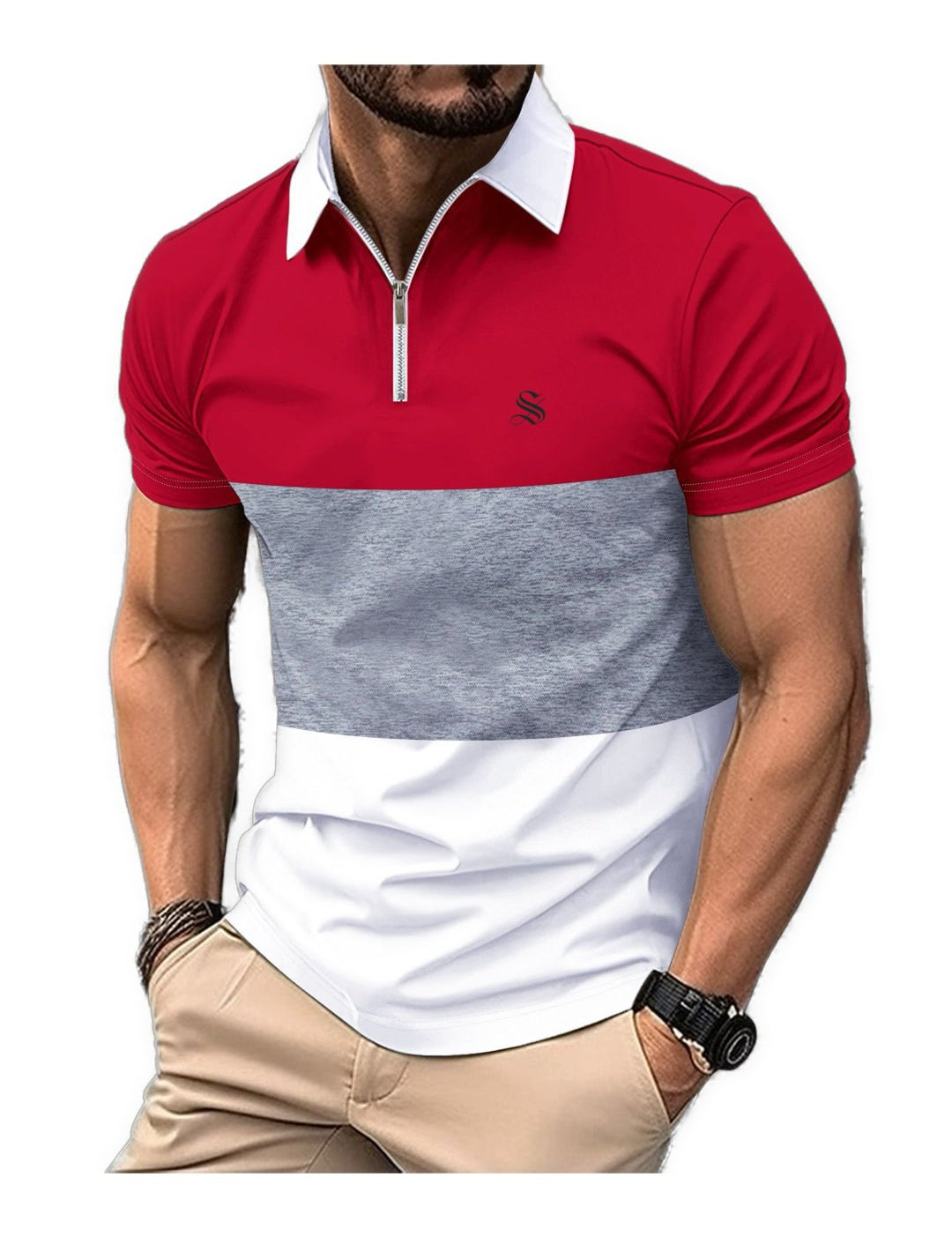 Zijik - Polo Shirt for Men - Sarman Fashion - Wholesale Clothing Fashion Brand for Men from Canada