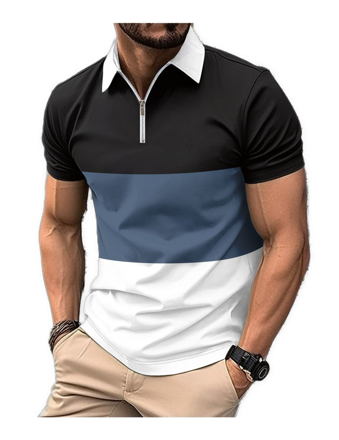 Zijik - Polo Shirt for Men - Sarman Fashion - Wholesale Clothing Fashion Brand for Men from Canada