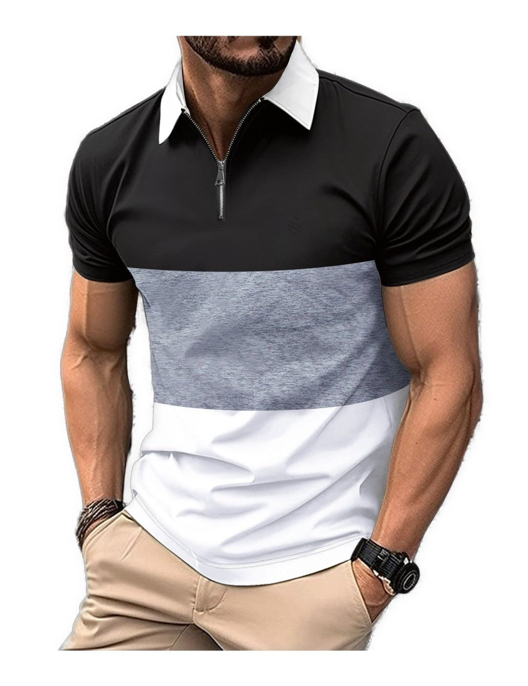 Zijik - Polo Shirt for Men - Sarman Fashion - Wholesale Clothing Fashion Brand for Men from Canada
