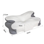 ZIMA 2 - Memory Foam Pillow for Neck and Shoulder 2 in 1 Pillow for Sleeping, Memory Foam Neck Pillows Neck Support Pillow for Side Back Stomach Sleepers Cooling Pillow with Pillowcase - Sarman Fashion - Wholesale Clothing Fashion Brand for Men from Canada