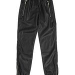 ZIMA 2 - Pu Leather Joggers for Men - Sarman Fashion - Wholesale Clothing Fashion Brand for Men from Canada