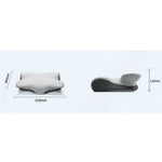 ZIMA 4 - Memory Foam Pillow for Neck and Shoulder 2 in 1 Pillow for Sleeping, Memory Foam Neck Pillows Neck Support Pillow for Side Back Stomach Sleepers Cooling Pillow with Pillowcase - Sarman Fashion - Wholesale Clothing Fashion Brand for Men from Canada