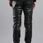 ZIMA 4 - Pu Leather Joggers for Men - Sarman Fashion - Wholesale Clothing Fashion Brand for Men from Canada