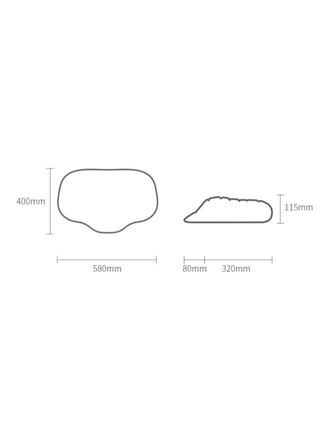 ZIMA 5 - Memory Foam Pillow for Neck - Sarman Fashion - Wholesale Clothing Fashion Brand for Men from Canada