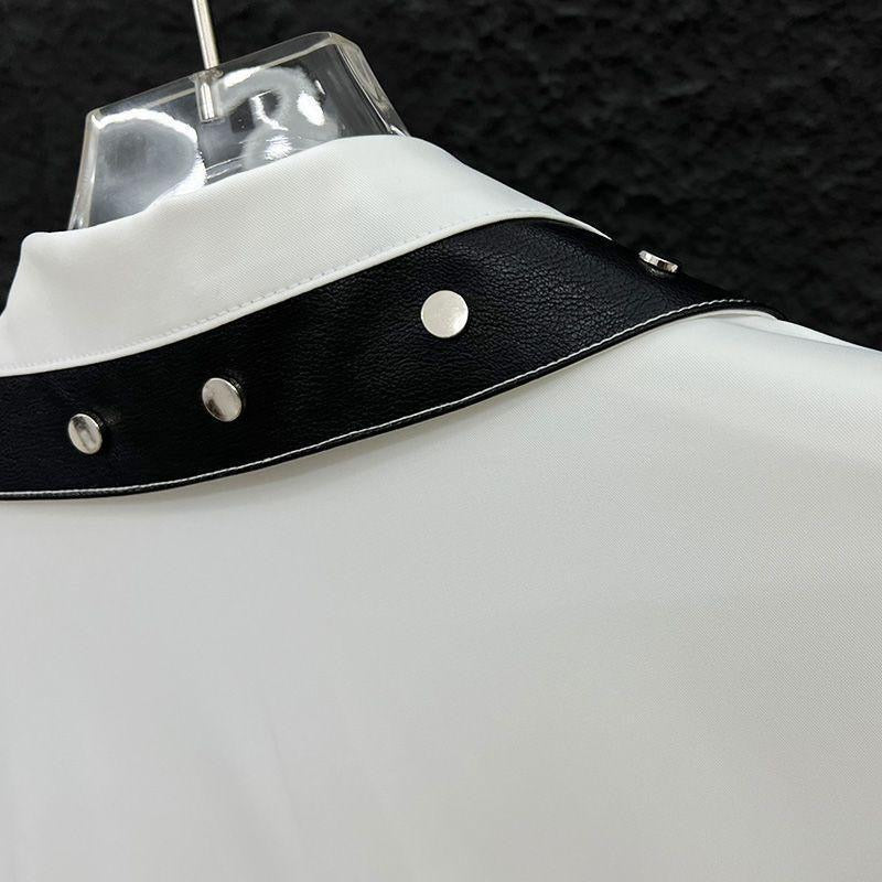 Zimbar 2 - Black Shirt for Men - Sarman Fashion - Wholesale Clothing Fashion Brand for Men from Canada