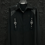 Zimbar 2 - Black Shirt for Men - Sarman Fashion - Wholesale Clothing Fashion Brand for Men from Canada