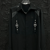 Zimbar 2 - Black Shirt for Men - Sarman Fashion - Wholesale Clothing Fashion Brand for Men from Canada