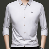 Zimbar - Black Shirt for Men - Sarman Fashion - Wholesale Clothing Fashion Brand for Men from Canada