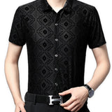 Zinah - Short Sleeves Shirt for Men - Sarman Fashion - Wholesale Clothing Fashion Brand for Men from Canada