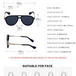 Zinha 2 - Unisex Sunglasses - Sarman Fashion - Wholesale Clothing Fashion Brand for Men from Canada