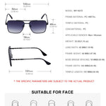 Zinha 4 - Unisex Sunglasses - Sarman Fashion - Wholesale Clothing Fashion Brand for Men from Canada