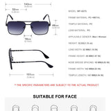 Zinha 4 - Unisex Sunglasses - Sarman Fashion - Wholesale Clothing Fashion Brand for Men from Canada