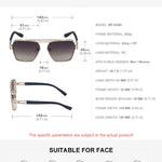 Zinha 6 - Unisex Sunglasses - Sarman Fashion - Wholesale Clothing Fashion Brand for Men from Canada