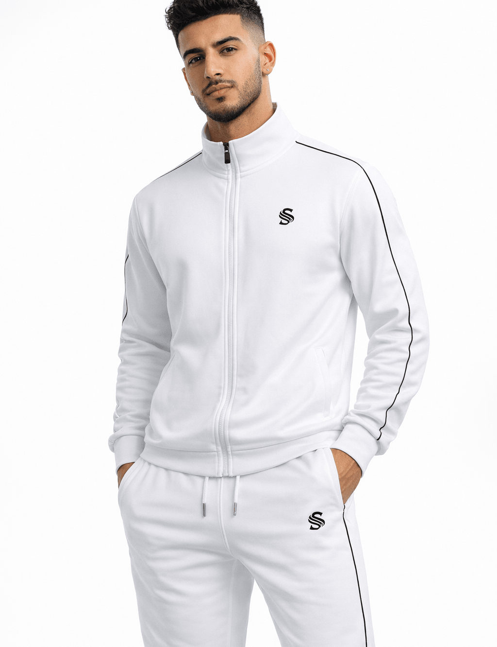 ZIo 2 - Complete Set - Long Sleeves Track Tops & Joggers for Men - Sarman Fashion - Wholesale Clothing Fashion Brand for Men from Canada
