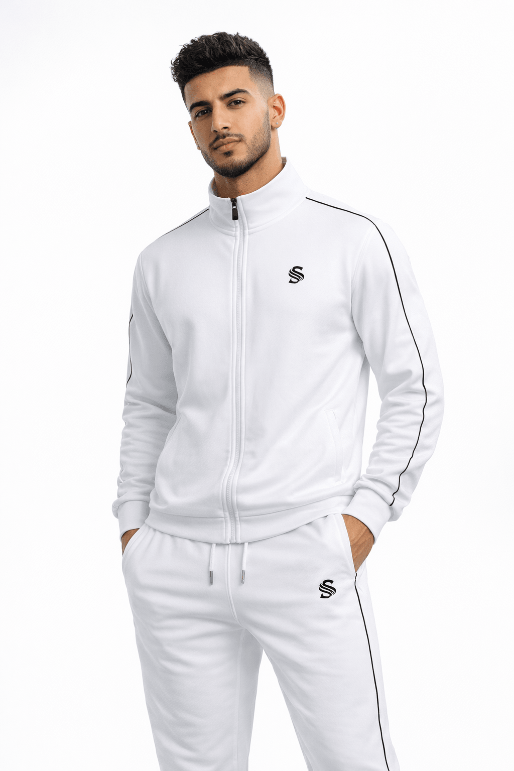 ZIo 2 - Complete Set - Long Sleeves Track Tops & Joggers for Men - Sarman Fashion - Wholesale Clothing Fashion Brand for Men from Canada