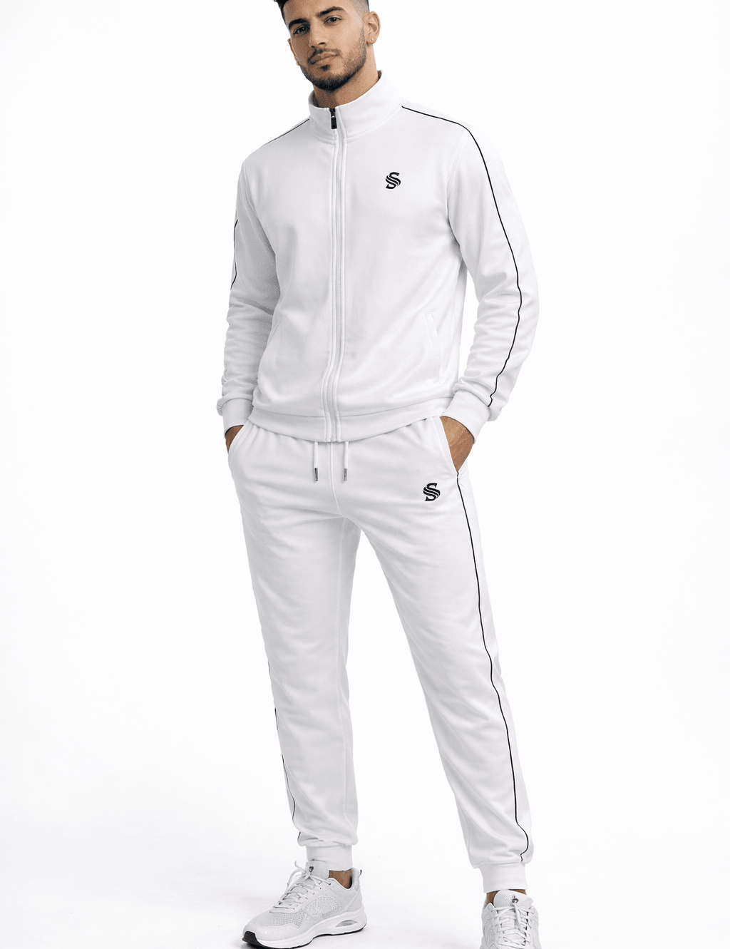 ZIo 2 - Complete Set - Long Sleeves Track Tops & Joggers for Men - Sarman Fashion - Wholesale Clothing Fashion Brand for Men from Canada
