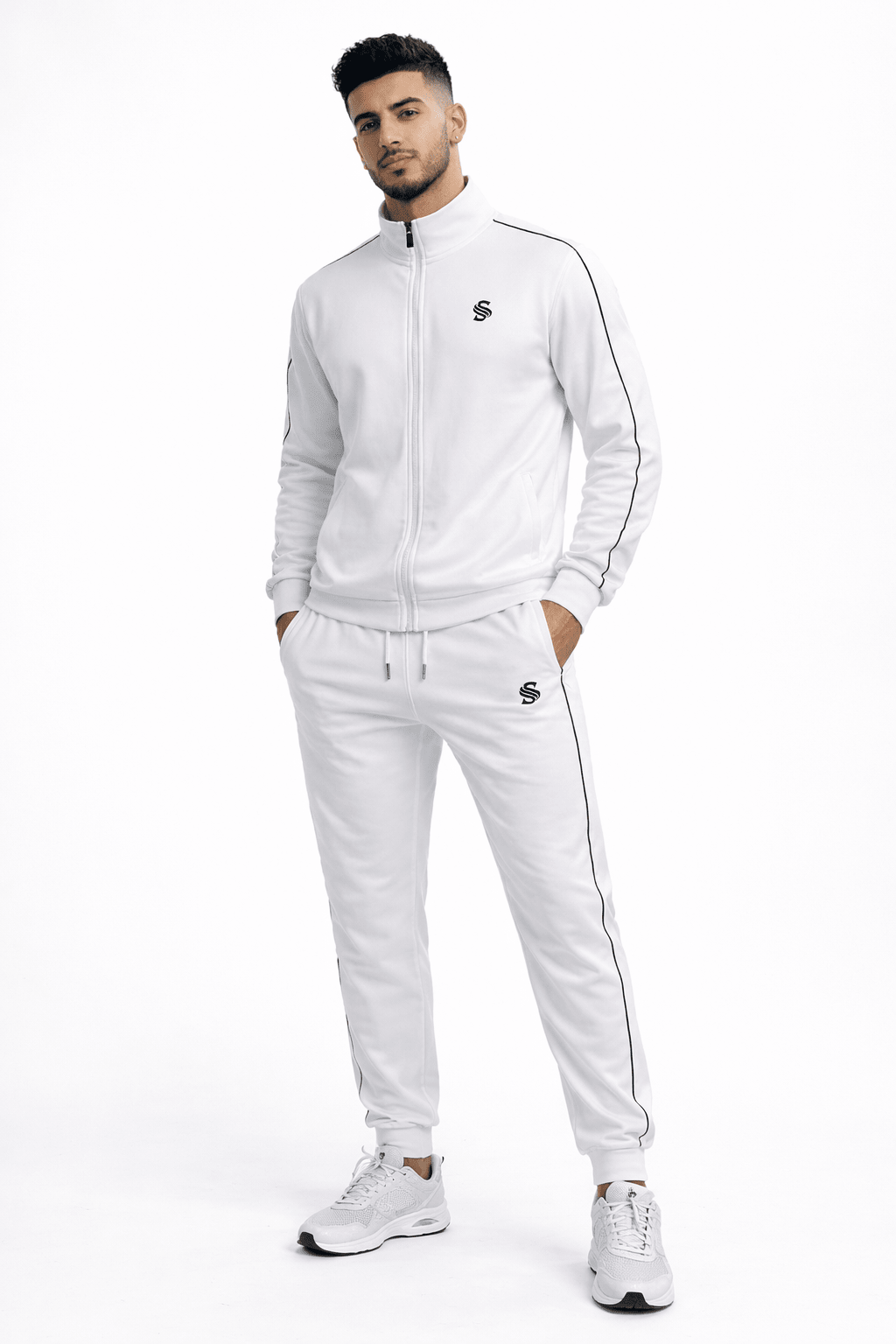 ZIo 2 - Complete Set - Long Sleeves Track Tops & Joggers for Men - Sarman Fashion - Wholesale Clothing Fashion Brand for Men from Canada