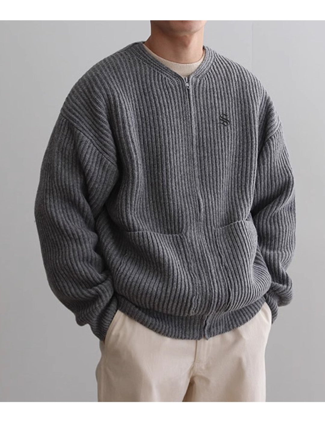 ZIO 3 - High Neck Sweater for Men - Sarman Fashion - Wholesale Clothing Fashion Brand for Men from Canada
