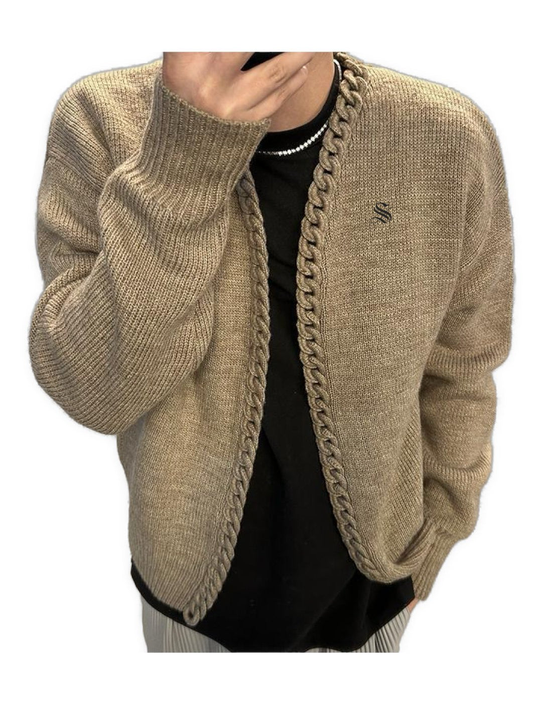 ZIO 4 - High Neck Sweater for Men - Sarman Fashion - Wholesale Clothing Fashion Brand for Men from Canada
