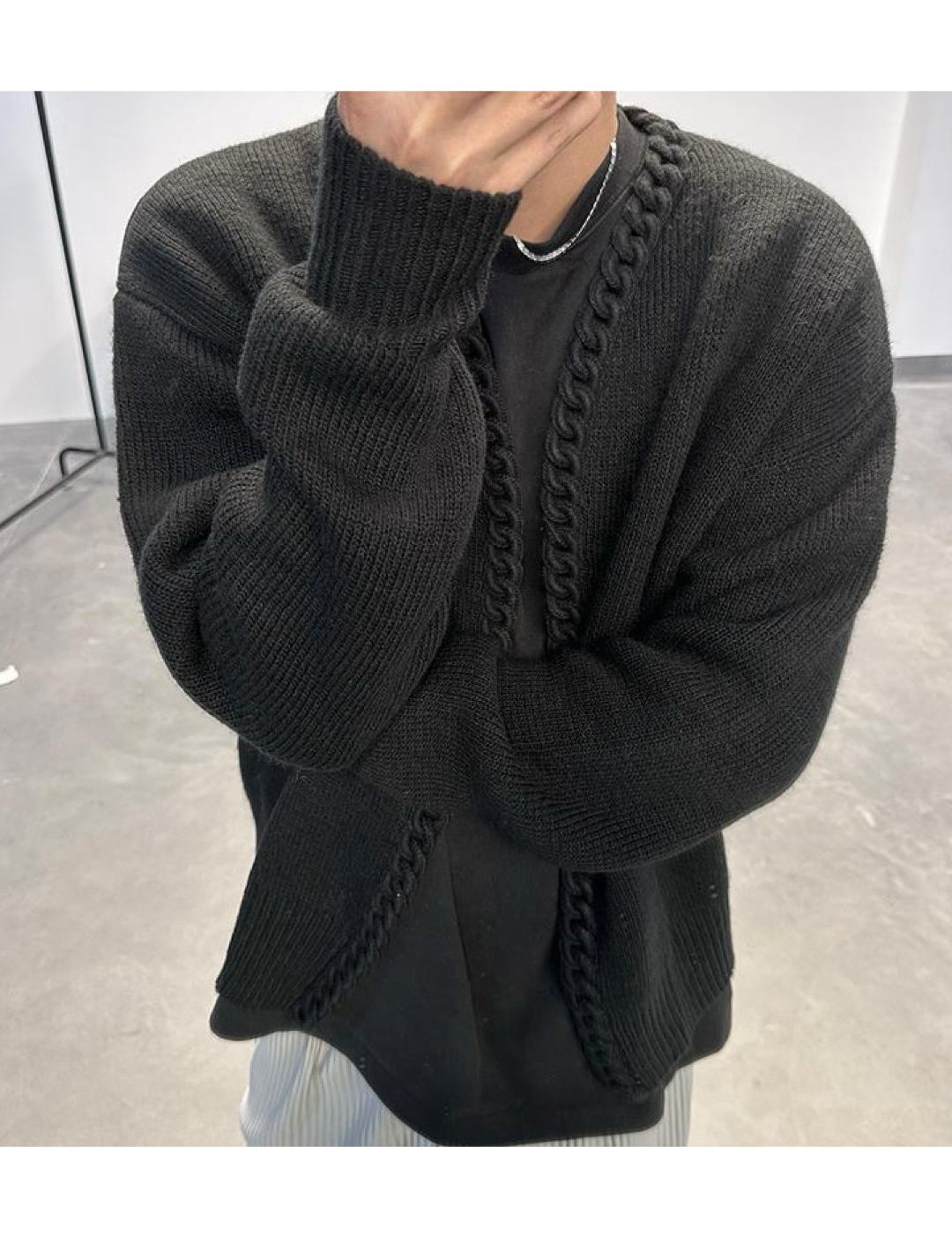 ZIO 4 - High Neck Sweater for Men - Sarman Fashion - Wholesale Clothing Fashion Brand for Men from Canada