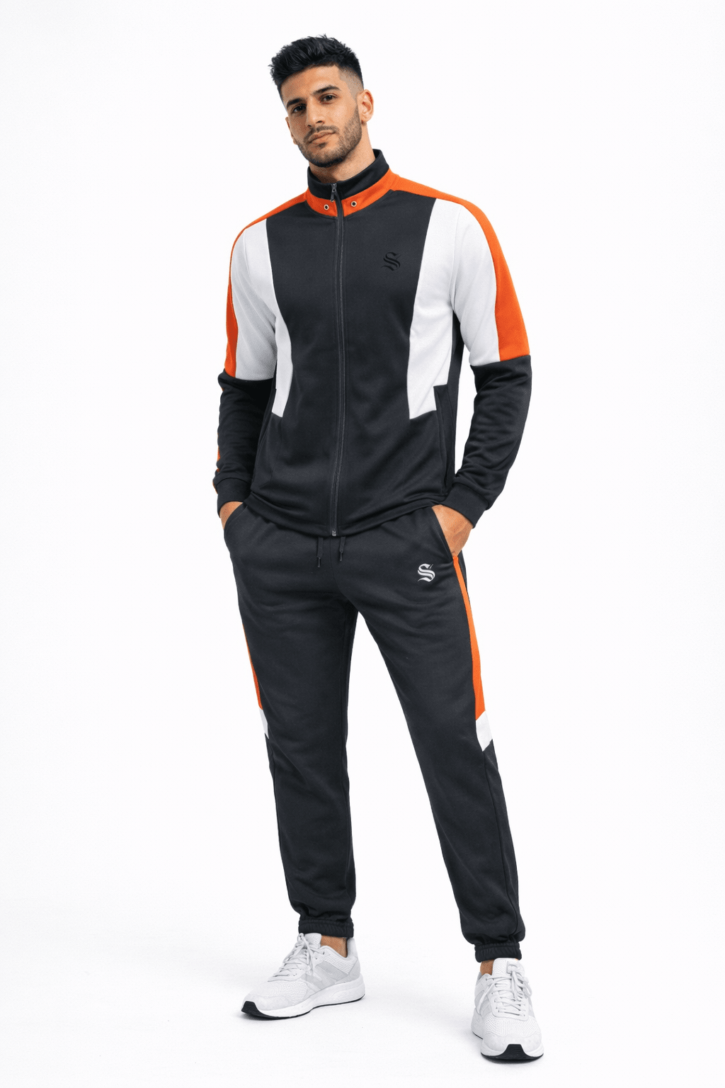 ZIo - Complete Set - Long Sleeves Track Tops & Joggers for Men - Sarman Fashion - Wholesale Clothing Fashion Brand for Men from Canada