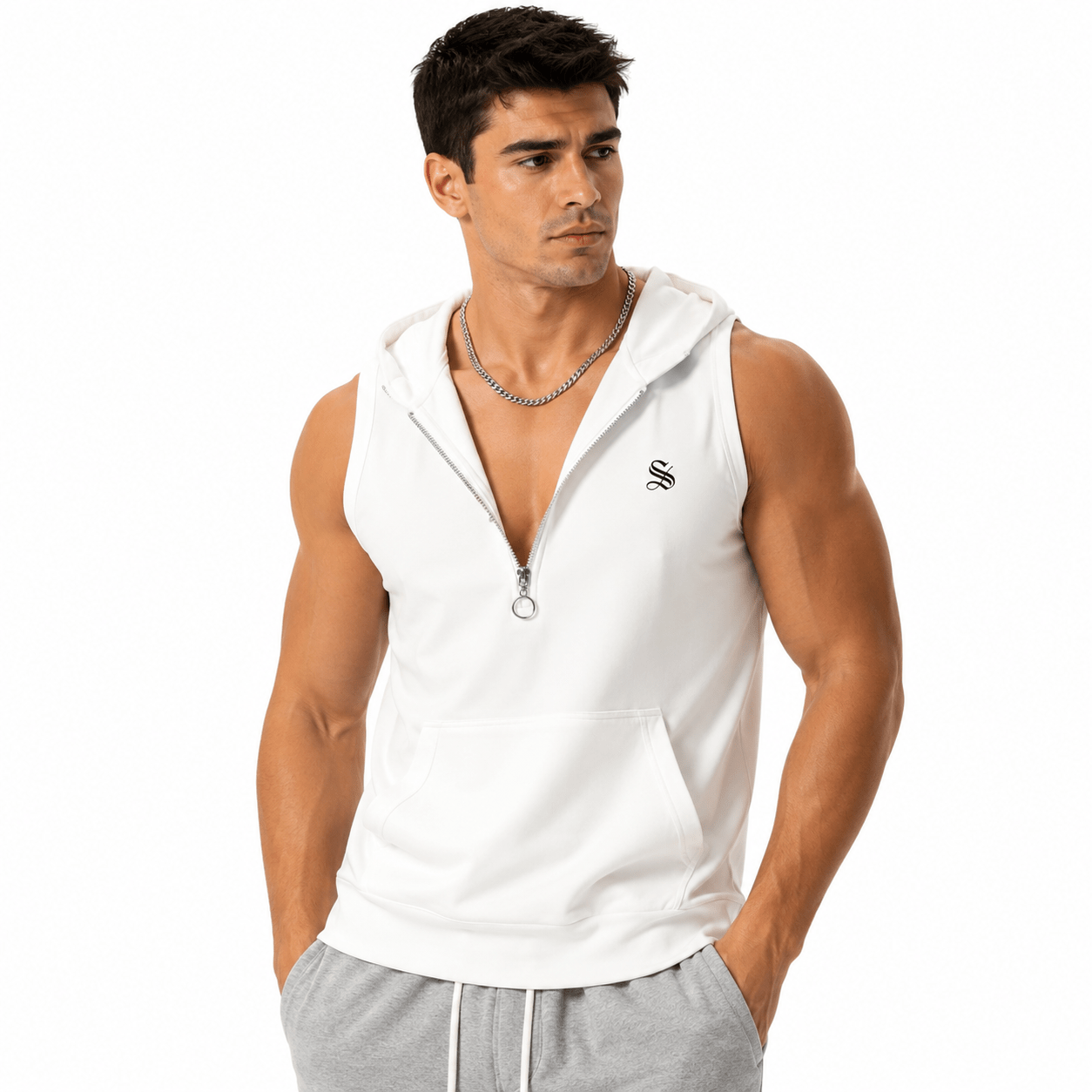 Zisar - Tank Top for Men - Sarman Fashion - Wholesale Clothing Fashion Brand for Men from Canada
