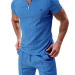 Zismia - Complete Set Polo Shirt & Shorts for Men - Sarman Fashion - Wholesale Clothing Fashion Brand for Men from Canada