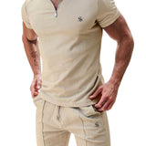 Zismia - Complete Set Polo Shirt & Shorts for Men - Sarman Fashion - Wholesale Clothing Fashion Brand for Men from Canada
