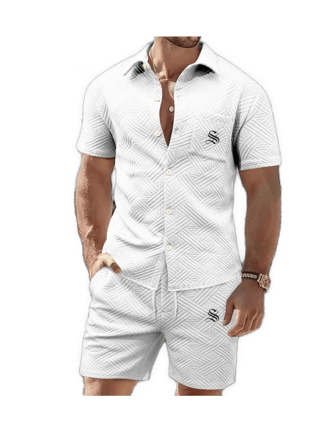 ZJA 2 - Top & Shorts for Men - Sarman Fashion - Wholesale Clothing Fashion Brand for Men from Canada