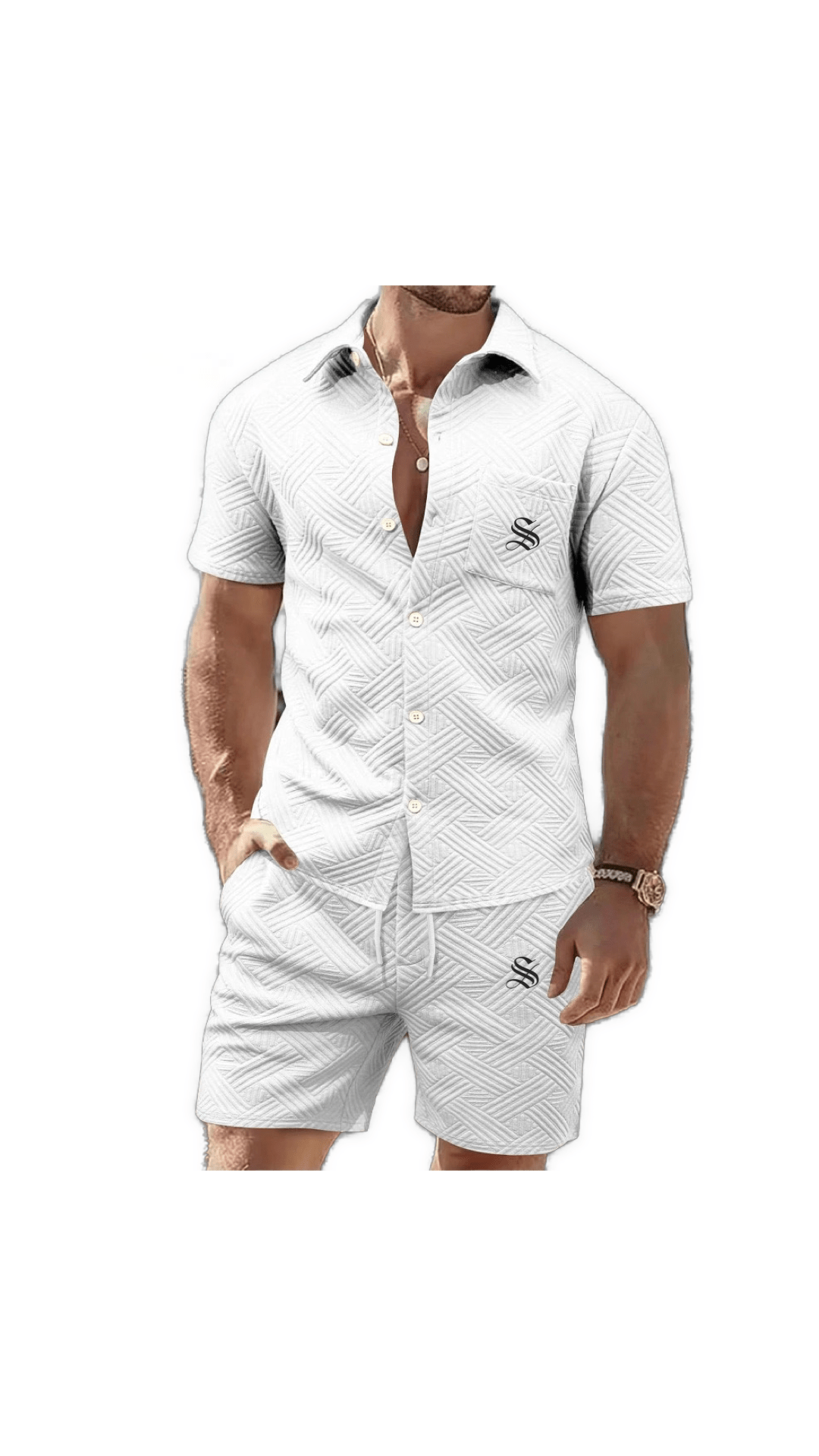 ZJA 2 - Top & Shorts for Men - Sarman Fashion - Wholesale Clothing Fashion Brand for Men from Canada