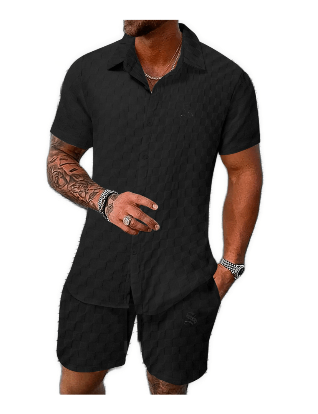 ZJA 3 - Top & Shorts for Men - Sarman Fashion - Wholesale Clothing Fashion Brand for Men from Canada