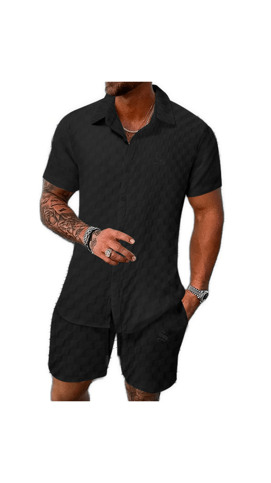 ZJA 3 - Top & Shorts for Men - Sarman Fashion - Wholesale Clothing Fashion Brand for Men from Canada
