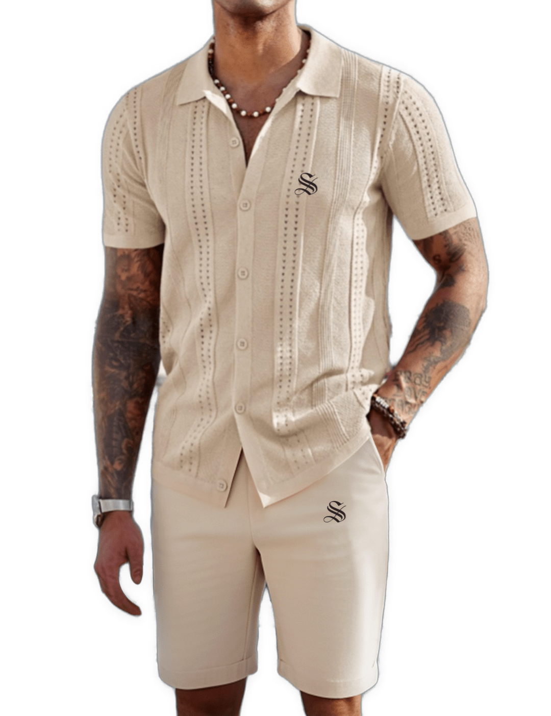 ZJA 4 - Top & Shorts for Men - Sarman Fashion - Wholesale Clothing Fashion Brand for Men from Canada