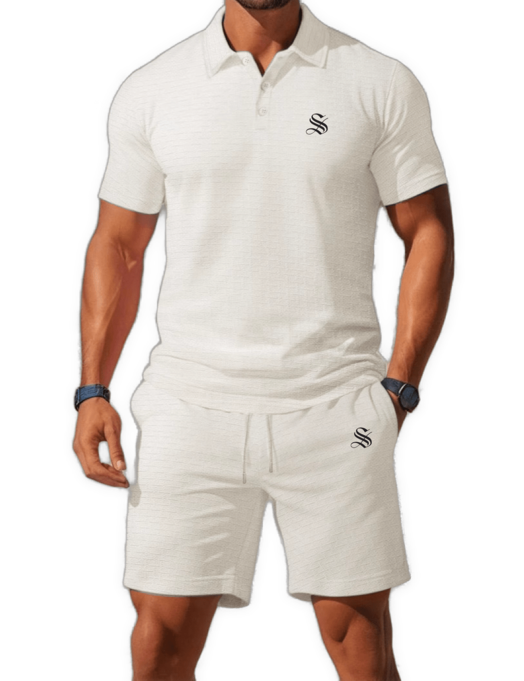ZJA 5 - Top & Shorts for Men - Sarman Fashion - Wholesale Clothing Fashion Brand for Men from Canada