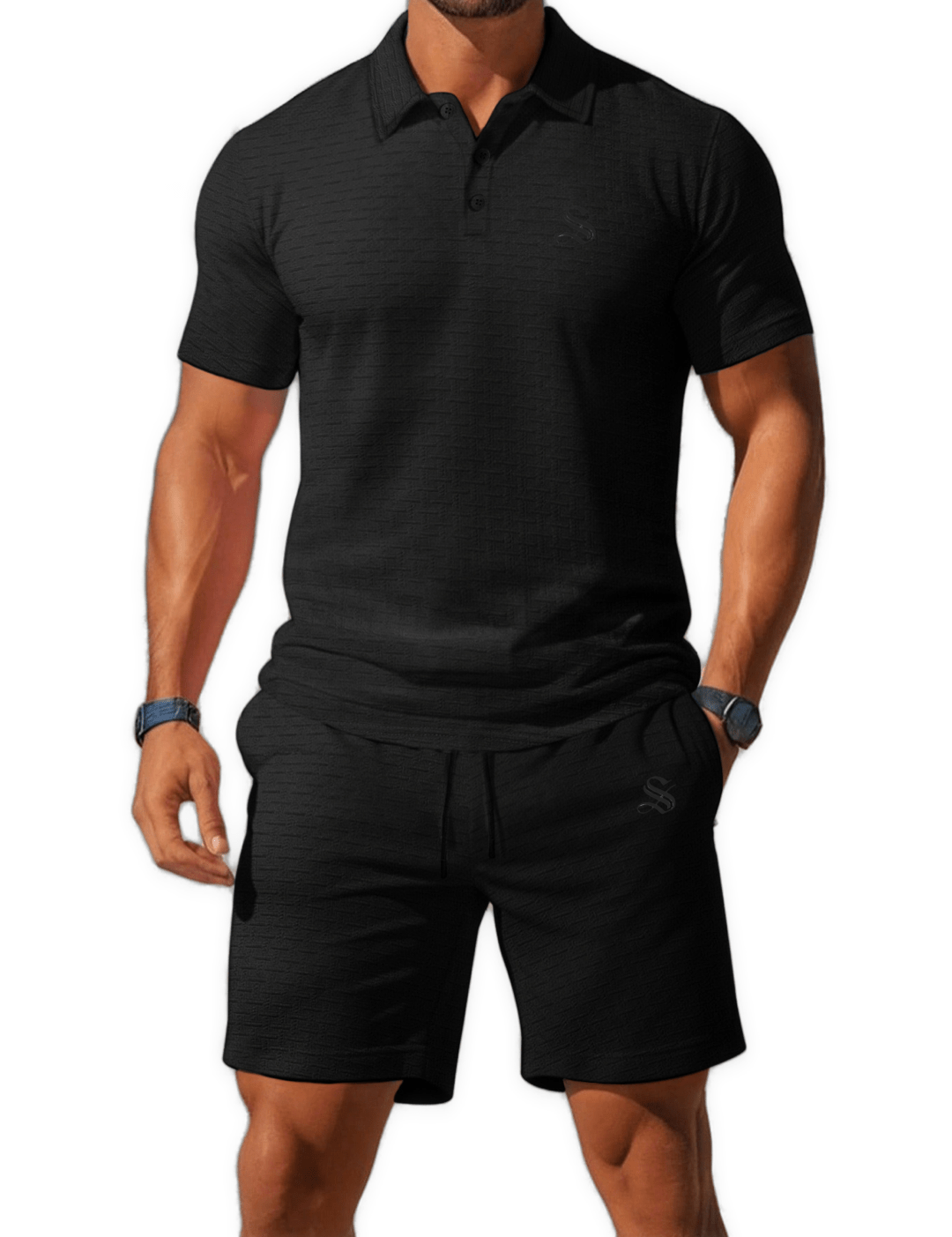 ZJA 5 - Top & Shorts for Men - Sarman Fashion - Wholesale Clothing Fashion Brand for Men from Canada