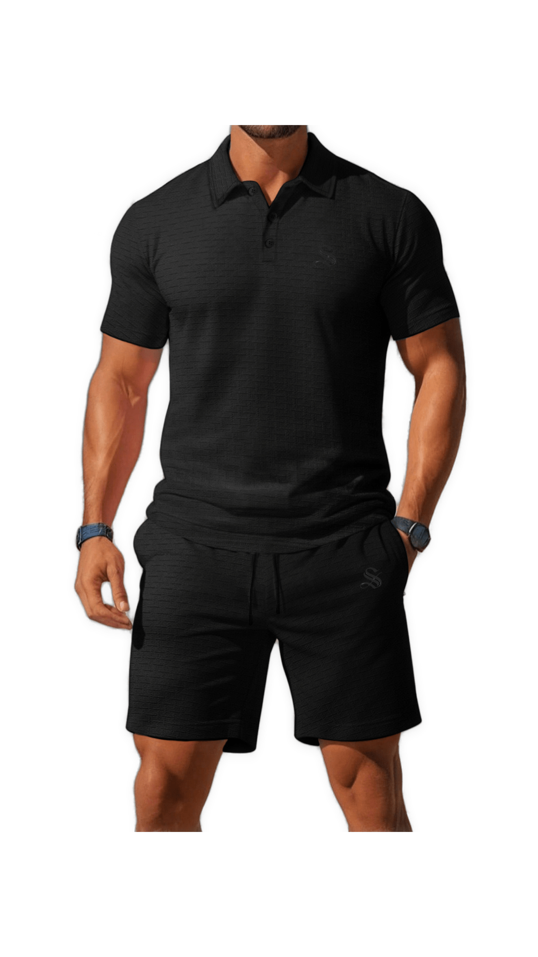 ZJA 5 - Top & Shorts for Men - Sarman Fashion - Wholesale Clothing Fashion Brand for Men from Canada