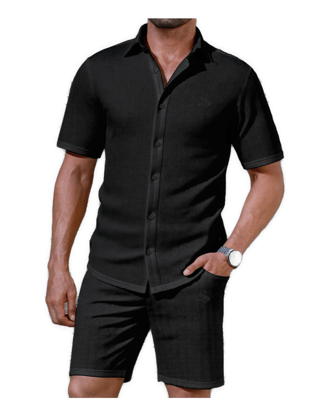 ZJA 6 - Top & Shorts for Men - Sarman Fashion - Wholesale Clothing Fashion Brand for Men from Canada